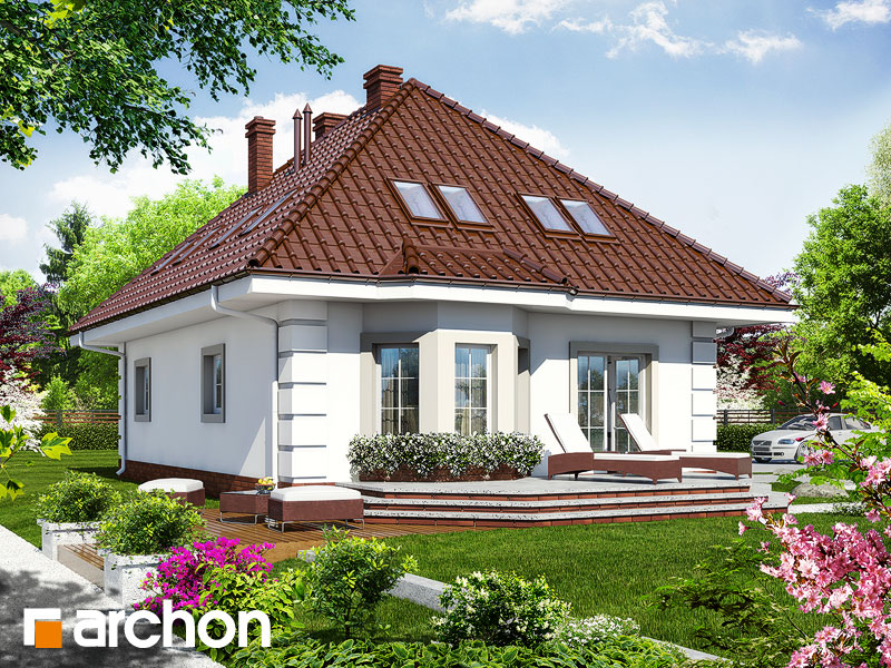 House in the marigolds