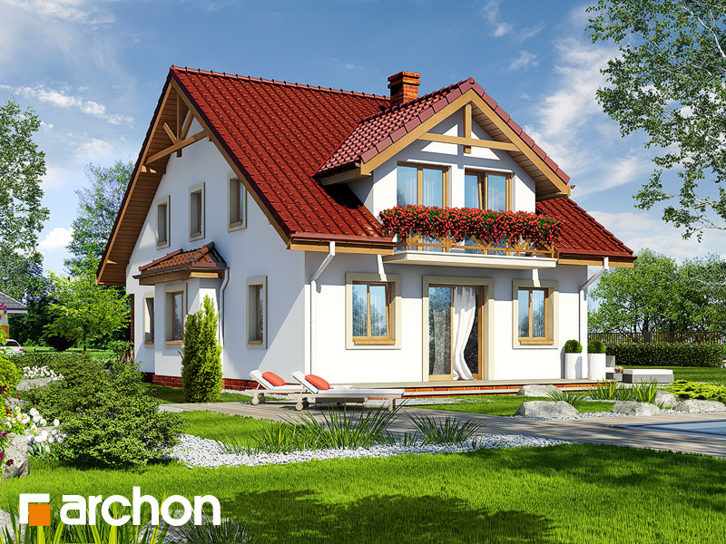 House in  the dandelions