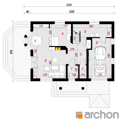 House in the marigolds 2