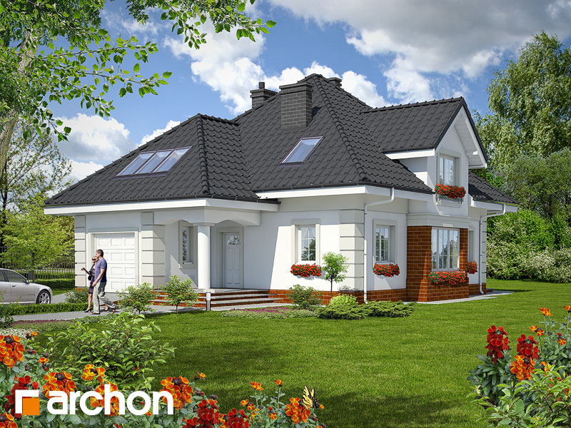 House in the gooseberries