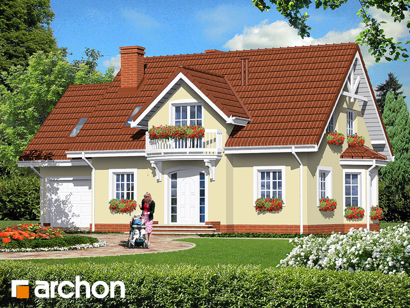 House in the peaches