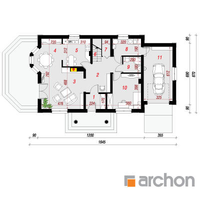 House in the marigolds 3