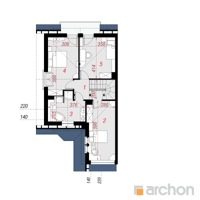 House in the clematises 5 (T)