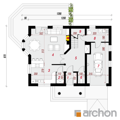 House in the marigolds 4