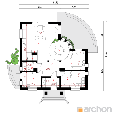 House in the aloe 2 (W)