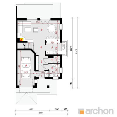 House in the clematises 8 (T) 