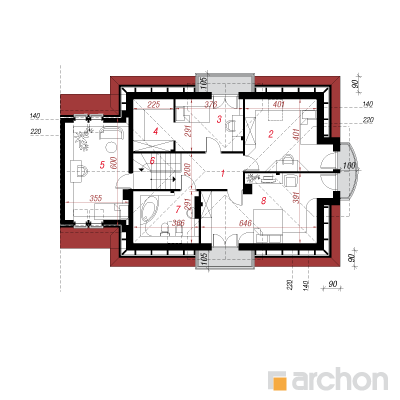 House in the verbenas 3 (T)