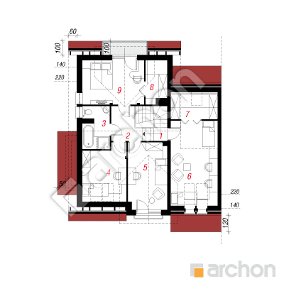 House in the rhubarb (T)