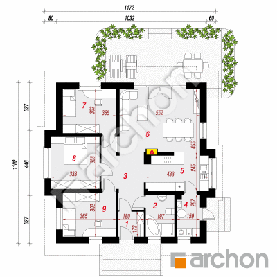 House in the cornus