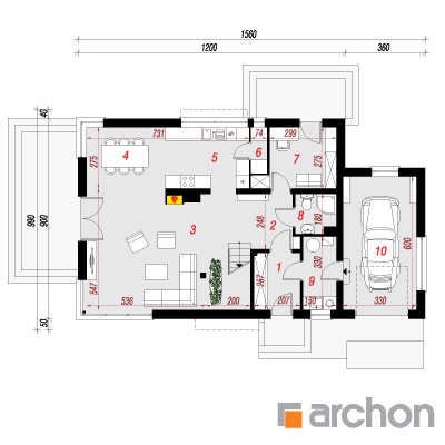 House in the amaryllis 2