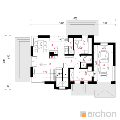 House in the amaryllis (P)