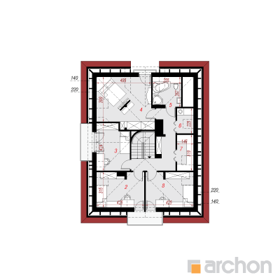 House in the abelia