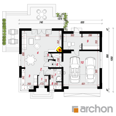 House in the orange eye (G2)