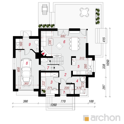 House in the apricot 3