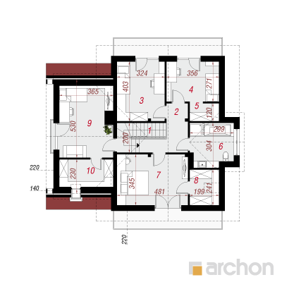House in the apricot 3