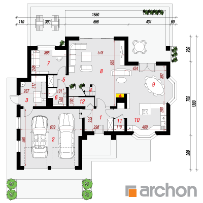 House in the calathea 3