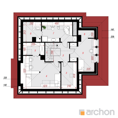 House in the syringas (GPD)