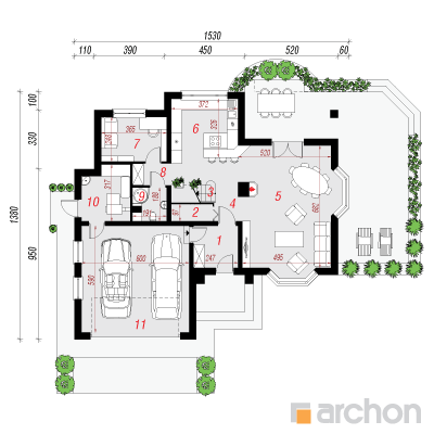 House in the calathea 4