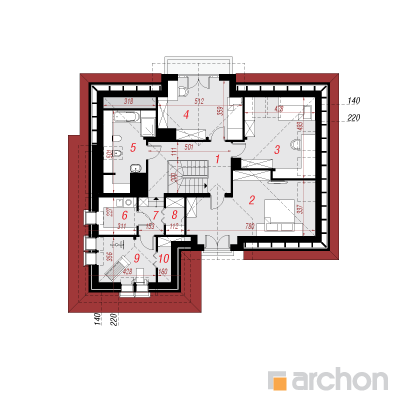 House in the calathea 4